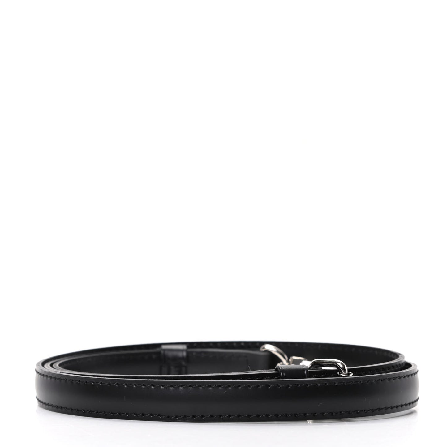 Calfskin Speedy Bandouliere Shoulder Strap Black