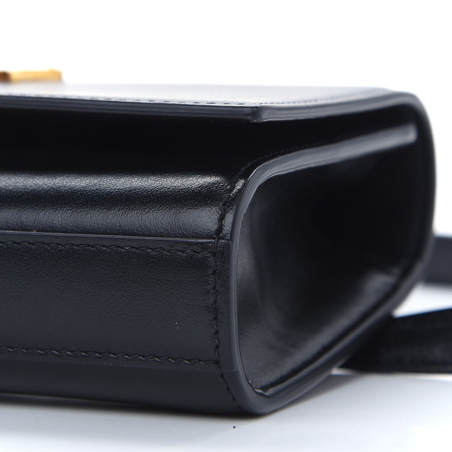 Smooth Calfskin Monogram Kate Belt Bag Black