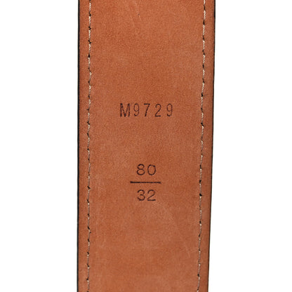 Louis Vuitton Damier Ebene Tresor Belt 80 32 4 of 8