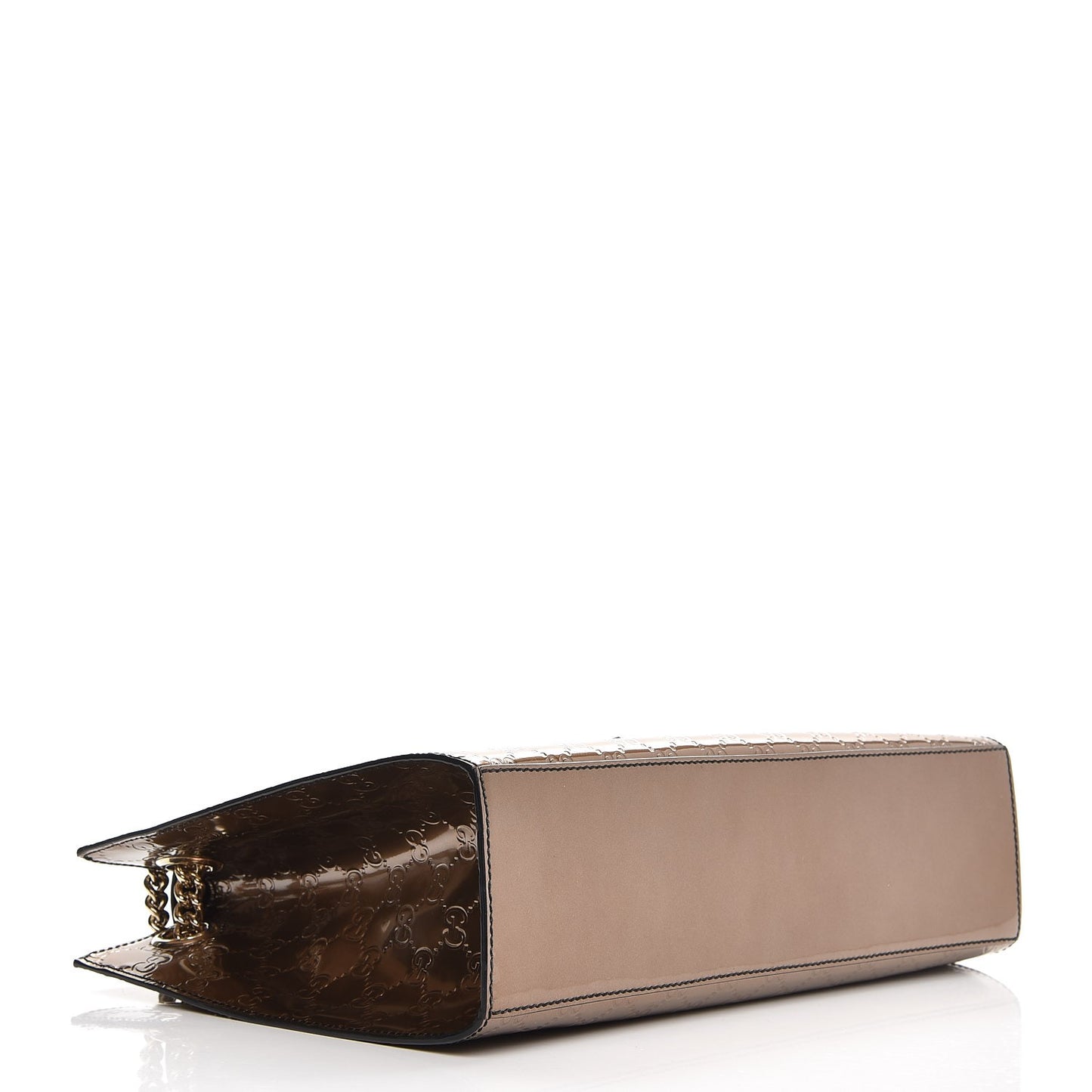 Shine Guccissima Large Emily Chain Shoulder Bag Acero