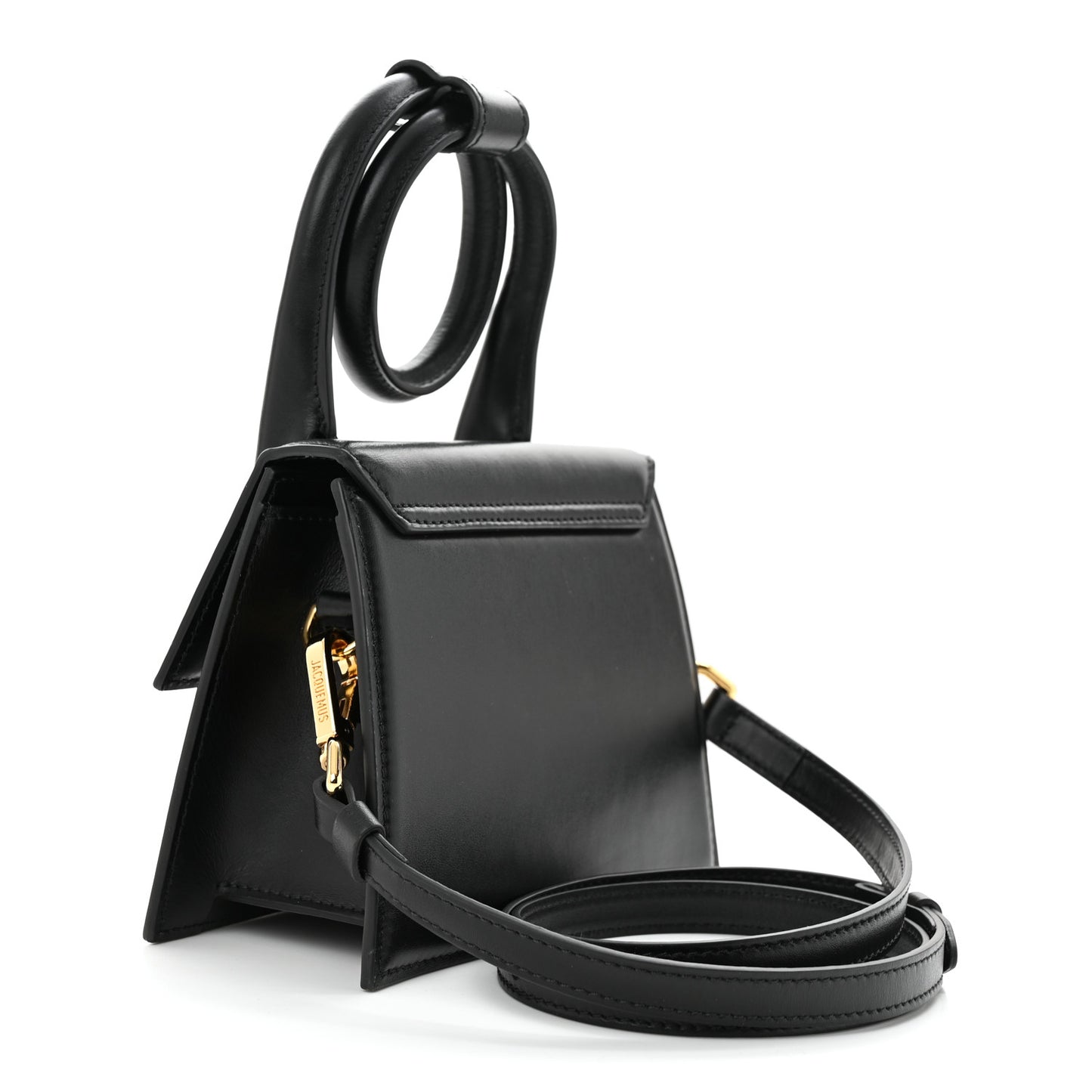 Smooth Calfskin Le Chiquito Noeud Black