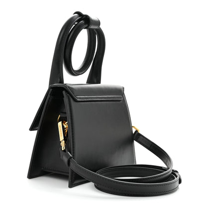 Jacquemus Smooth Calfskin Le Chiquito Noeud Black 3 of 9