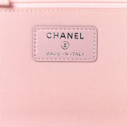 Chanel Lambskin Quilted Wallet on Chain WOC Yellow 6 of 10