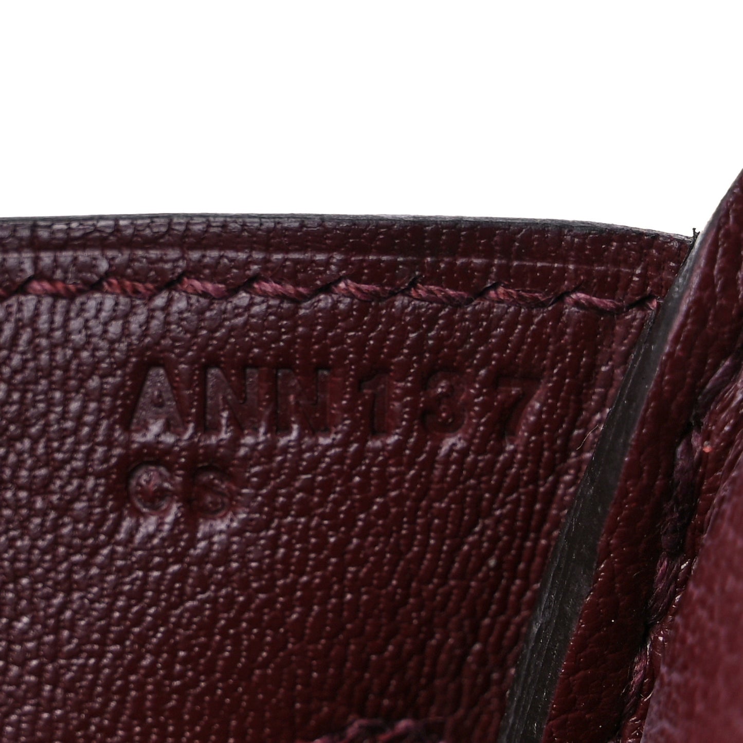 Togo BIRKIN 30 Bordeaux