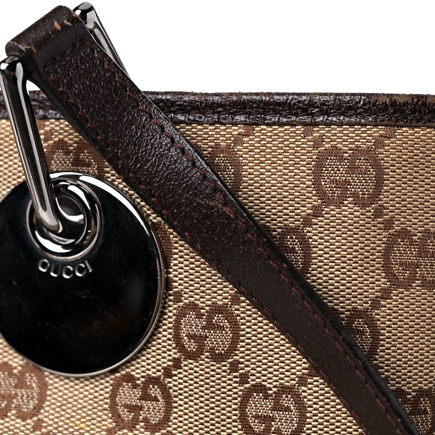 Monogram Large Eclipse Tote Brown