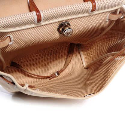 Hermes Toile Herbag Backpack GM Natural 5 of 8