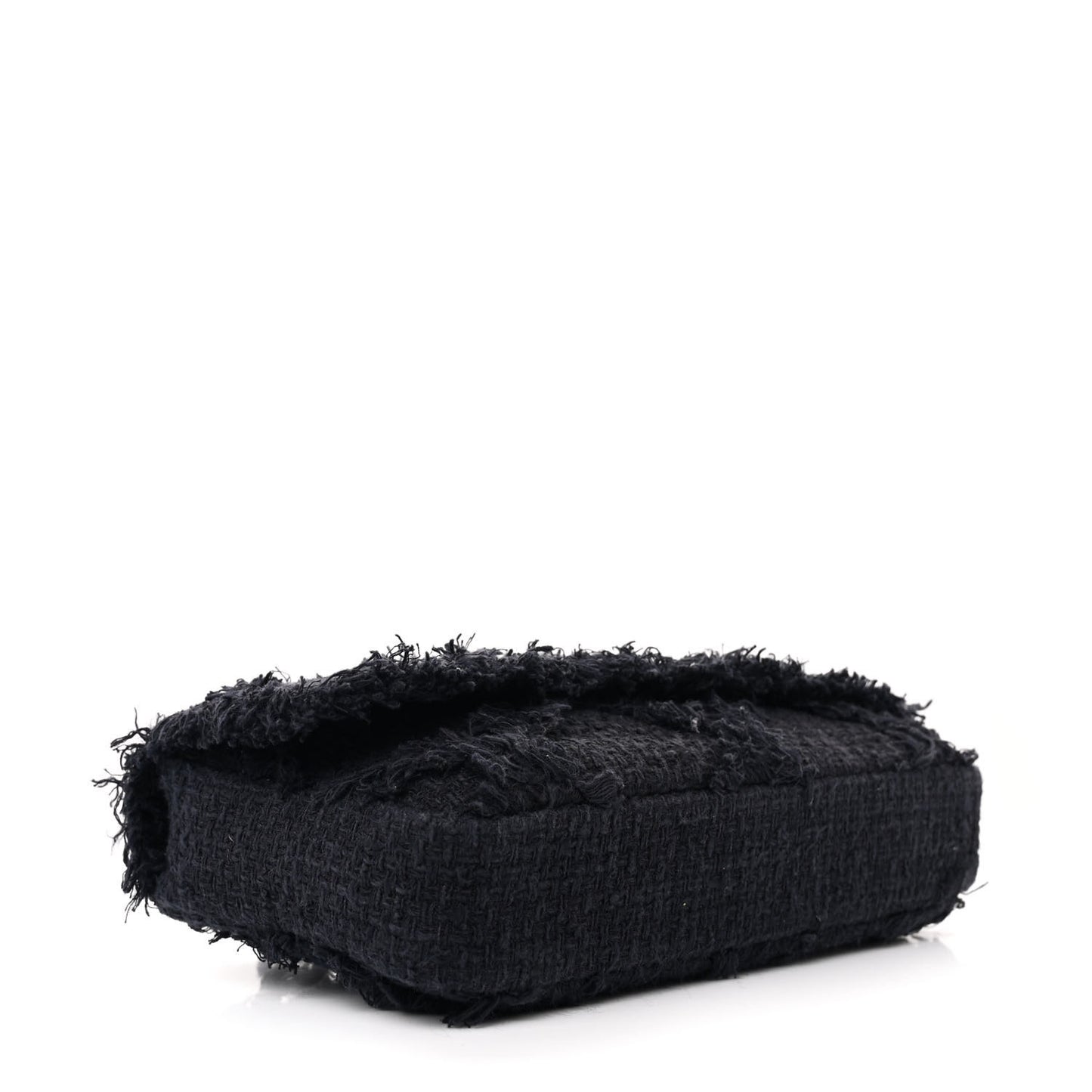 Tweed Medium Nature Single Flap Navy