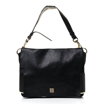 Givenchy Calfskin Melancholia Shoulder Bag Black 1 of 4