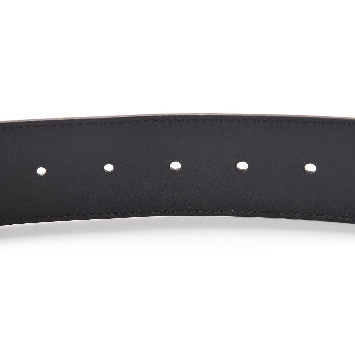 Gucci Textured Calfskin Double G 40mm Belt 95 38 Black 6 of 6