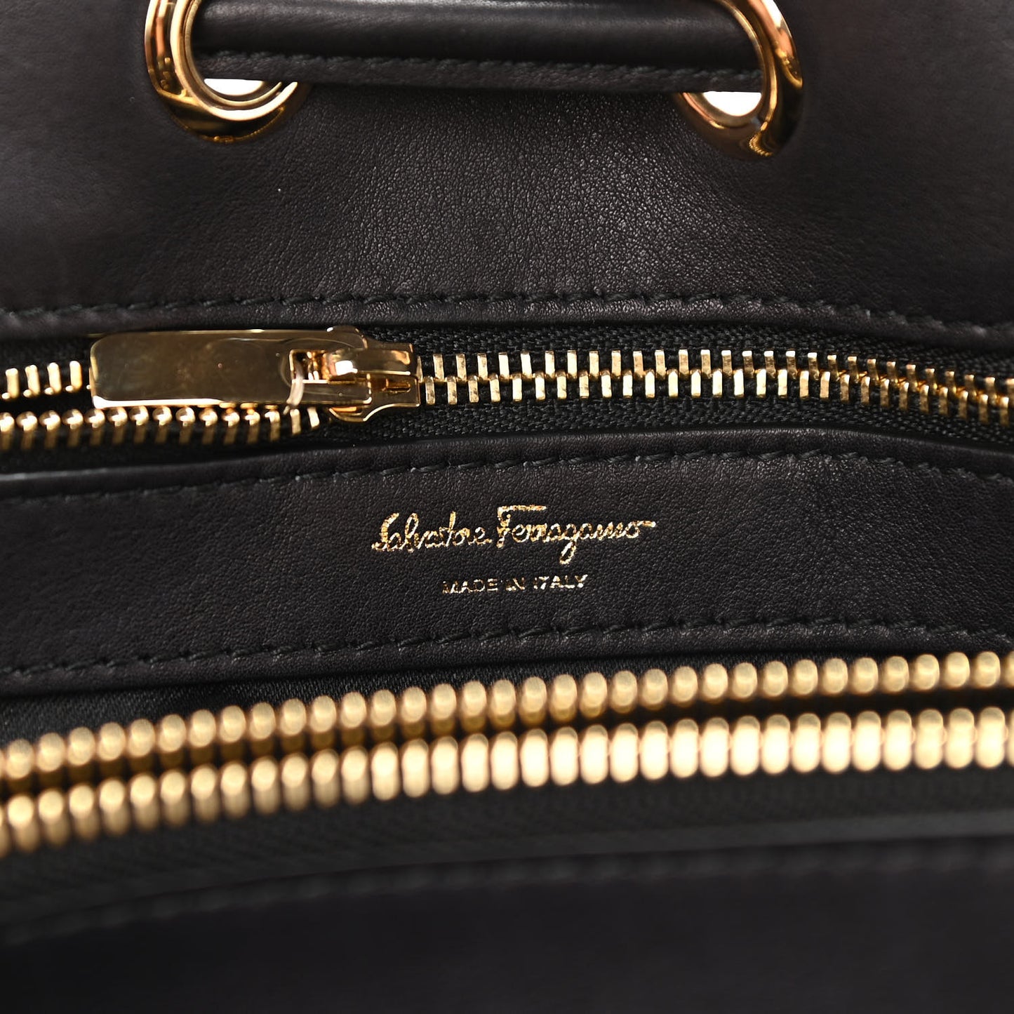 Calfskin Sonia Tote Black
