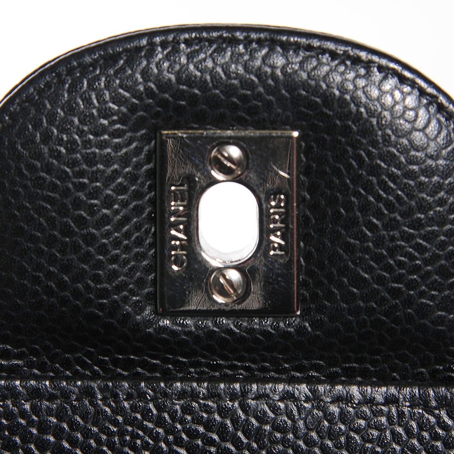 Caviar Quilted Jumbo Single Flap Black