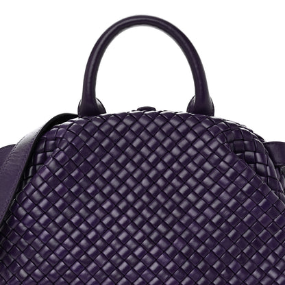Bottega Veneta Nappa Intrecciato Small Padded The Handle Tote Purple 7 of 9
