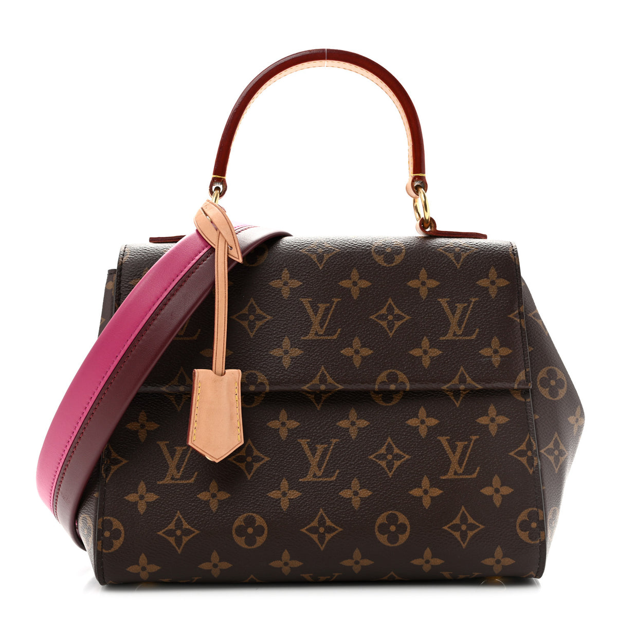 Monogram Cluny BB Bordeaux Fuchsia