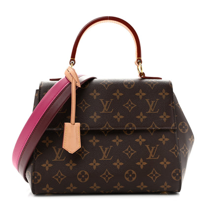Louis Vuitton Monogram Cluny BB Bordeaux Fuchsia 1 of 12