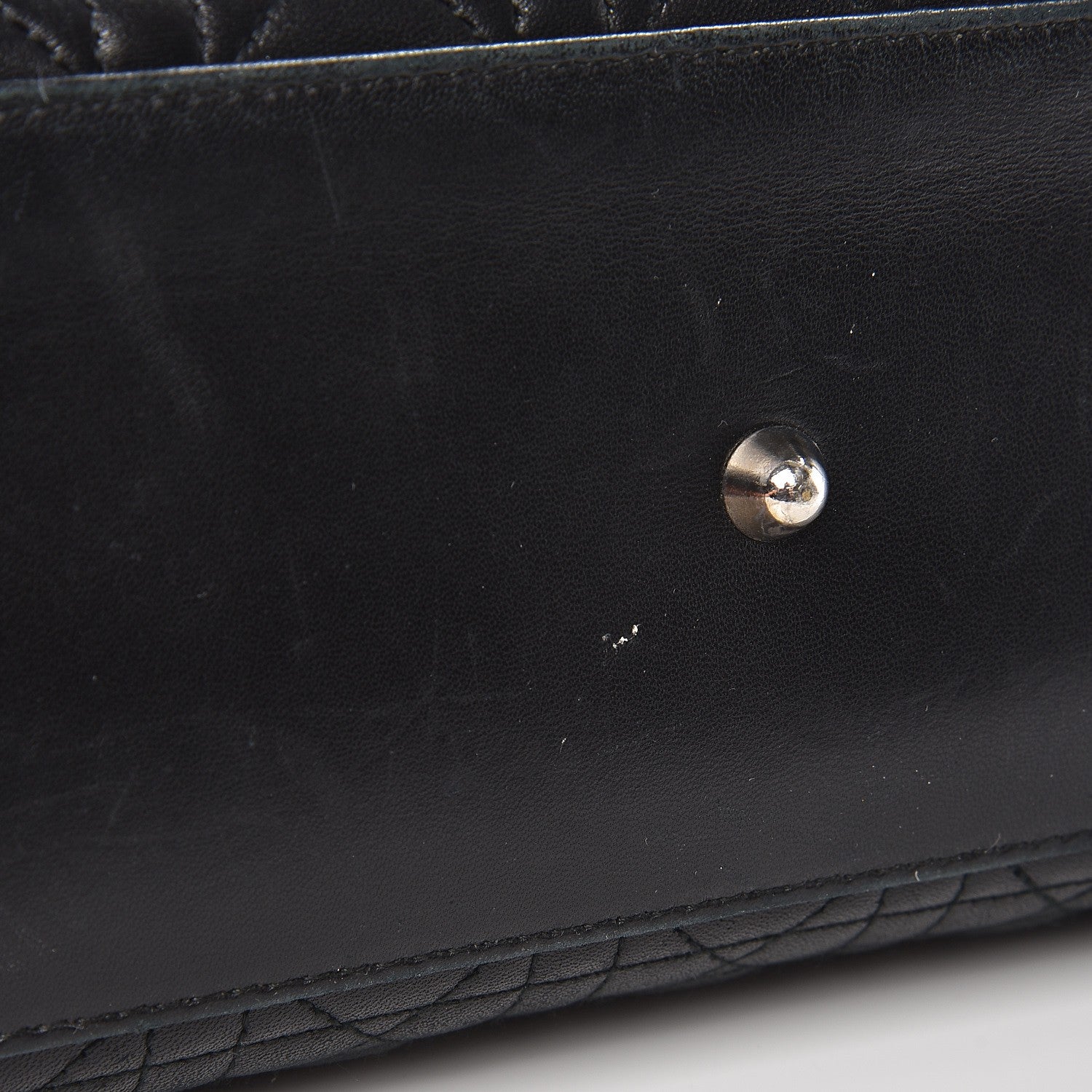 Christian Dior Lambskin Cannage Large Lady Dior Black 12 of 18