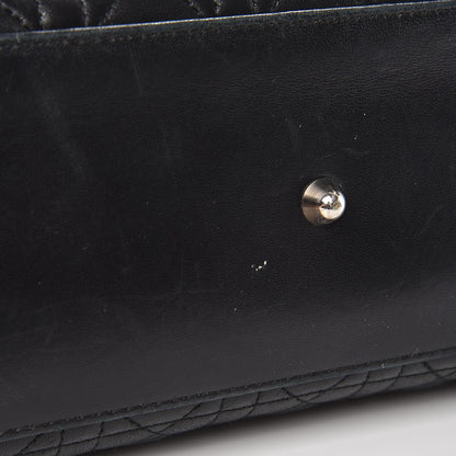 Christian Dior Lambskin Cannage Large Lady Dior Black 12 of 18