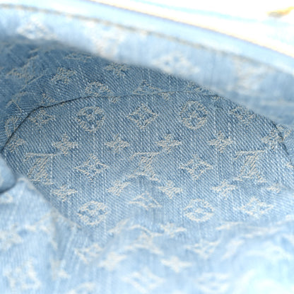 Louis Vuitton Monogram Denim Mini Bumbag Sky Blue 5 of 9