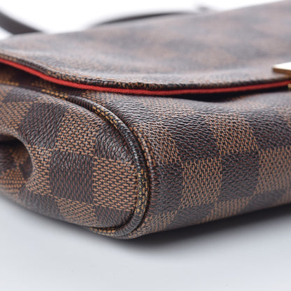Louis Vuitton Damier Ebene Favorite MM 8 of 9