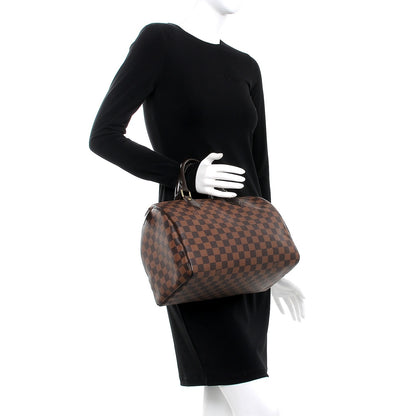 Louis Vuitton Damier Ebene Speedy 30 2 of 14