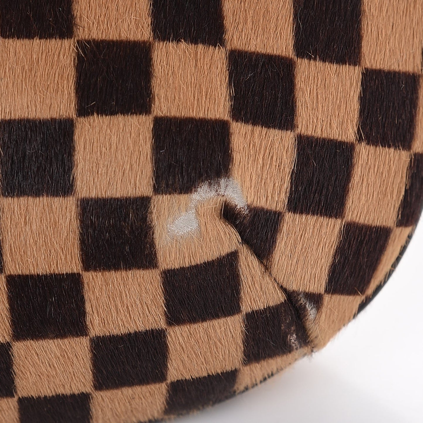 Calf Hair Damier Sauvage Tigre