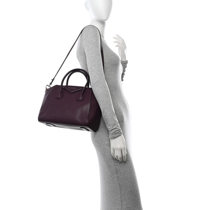 Givenchy Sugar Goatskin Small Antigona Dark Purple 2 of 16