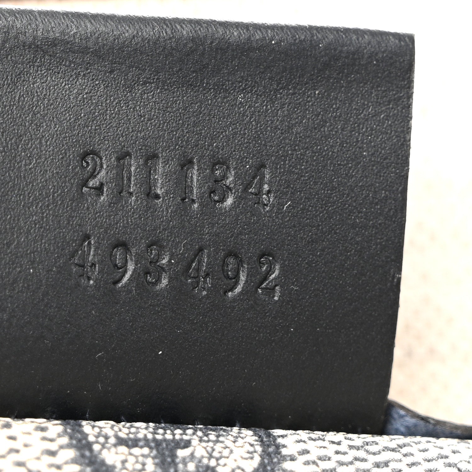 Gucci GG Plus Monogram Medium Signature Web Loop Tote Navy 7 of 10