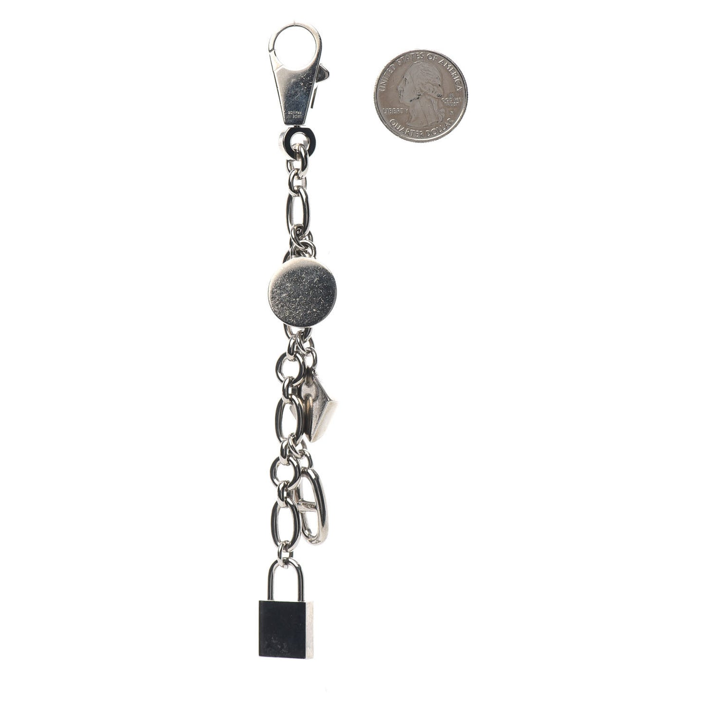 Palladium Olga Bag Charm Silver