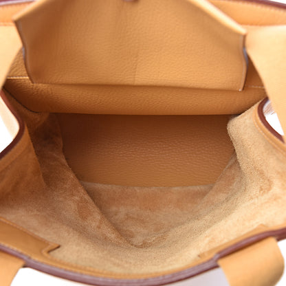Hermes Taurillon Clemence Sherpa Backpack Sable 5 of 10