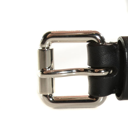 Louis Vuitton Leather Spike 20mm Belt 85 34 Black 11 of 12