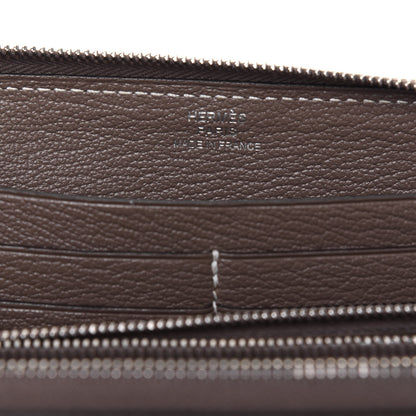 Hermes Chevre Mysore Azap Wallet Etoupe 6 of 15