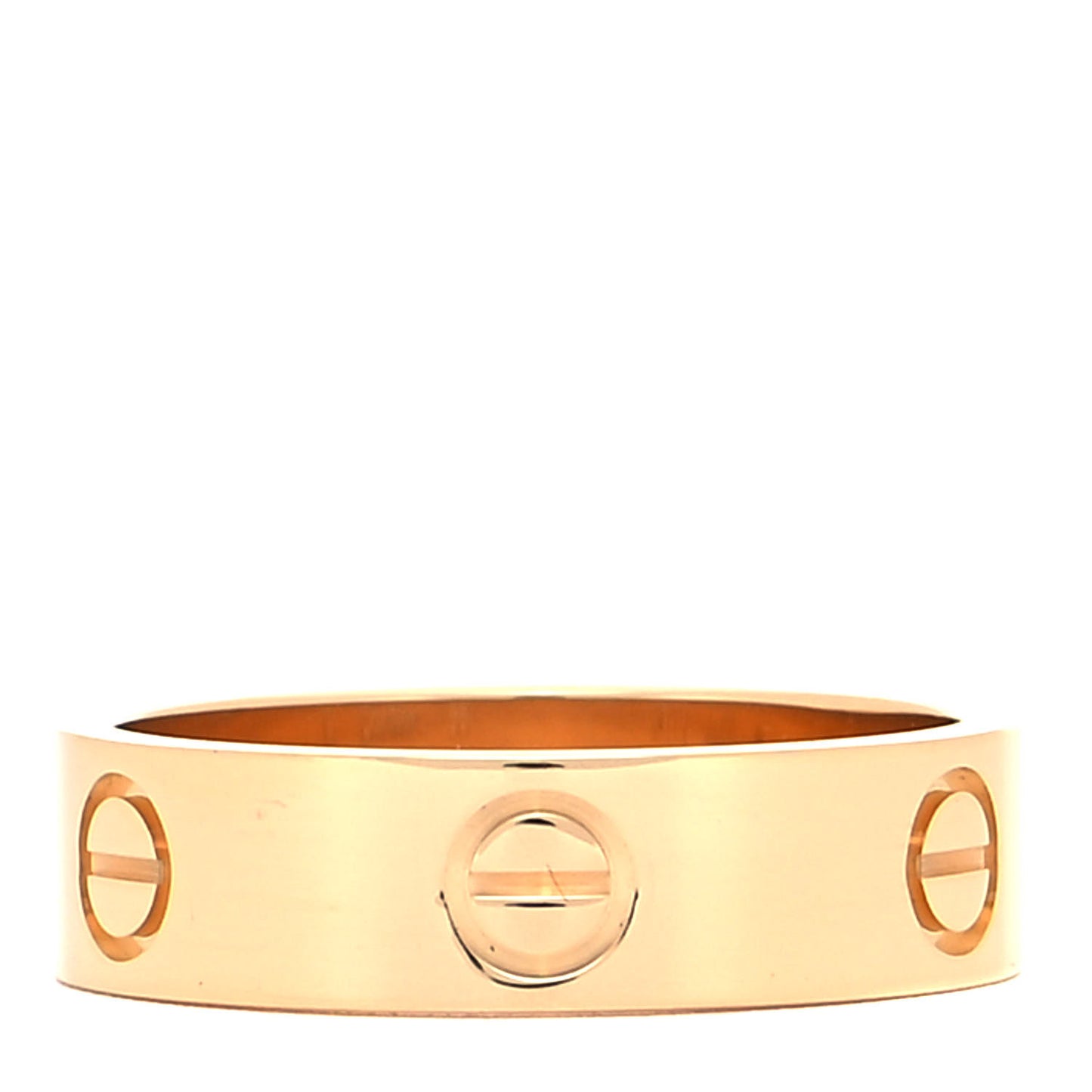 18K Yellow Gold 5.5mm LOVE Ring 56 7.5
