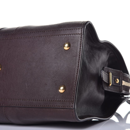 Saint Laurent Sheepskin Small Cabas ChYc Dark Brown 8 of 8