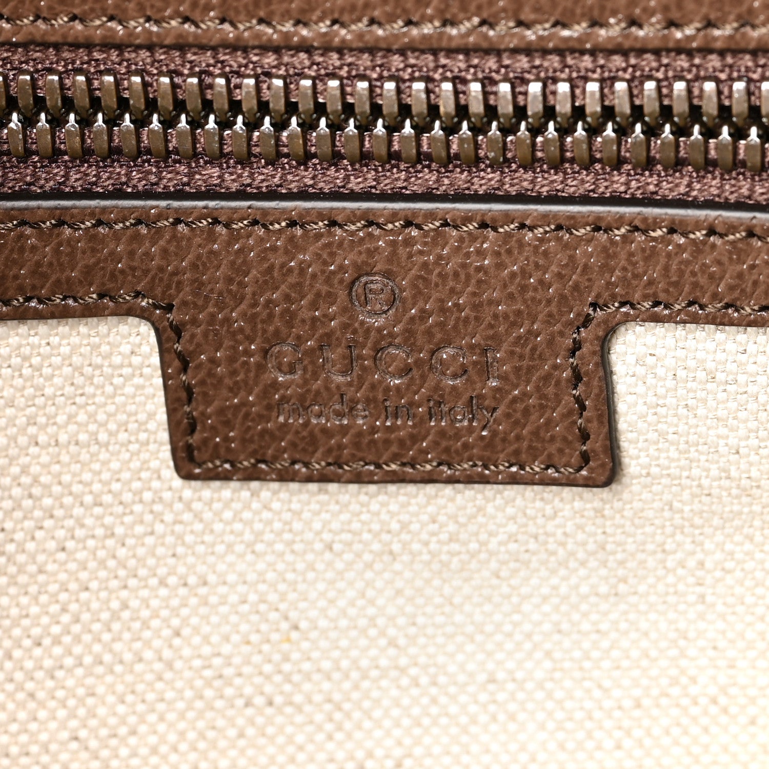 Gucci GG Supreme Monogram Medium Ophidia Day Backpack Brown 8 of 13