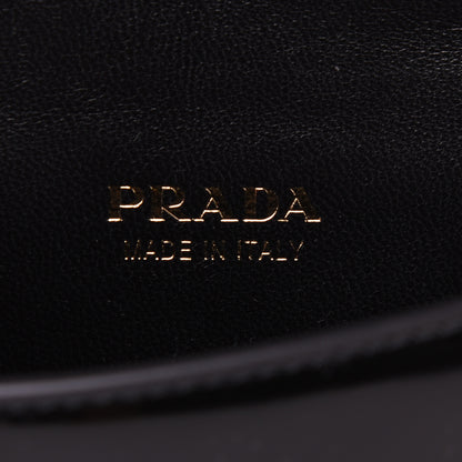 Prada Spazzolato Micro Cahier Bag Black 8 of 14