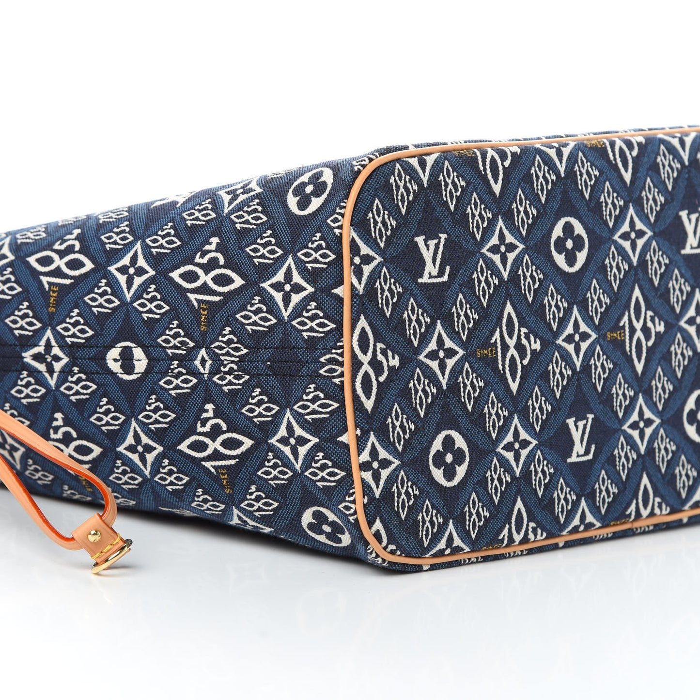 Jacquard Since 1854 Neverfull MM Blue