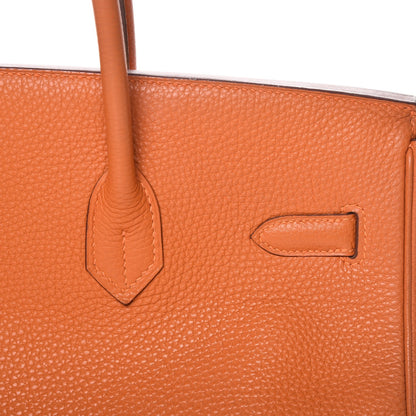 Hermes Togo Birkin 35 Orange 25 of 31