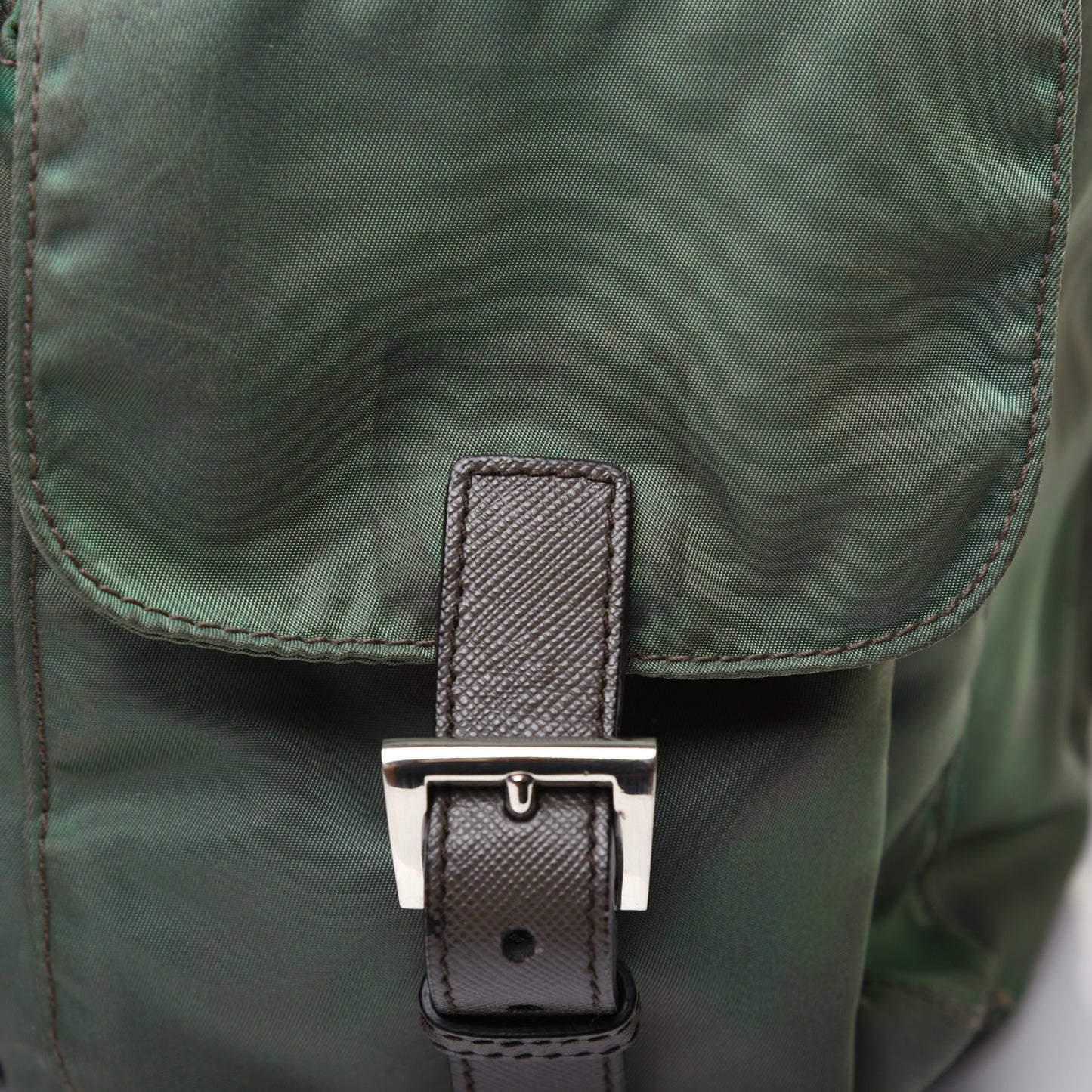 Tessuto Nylon Medium Backpack Fumo