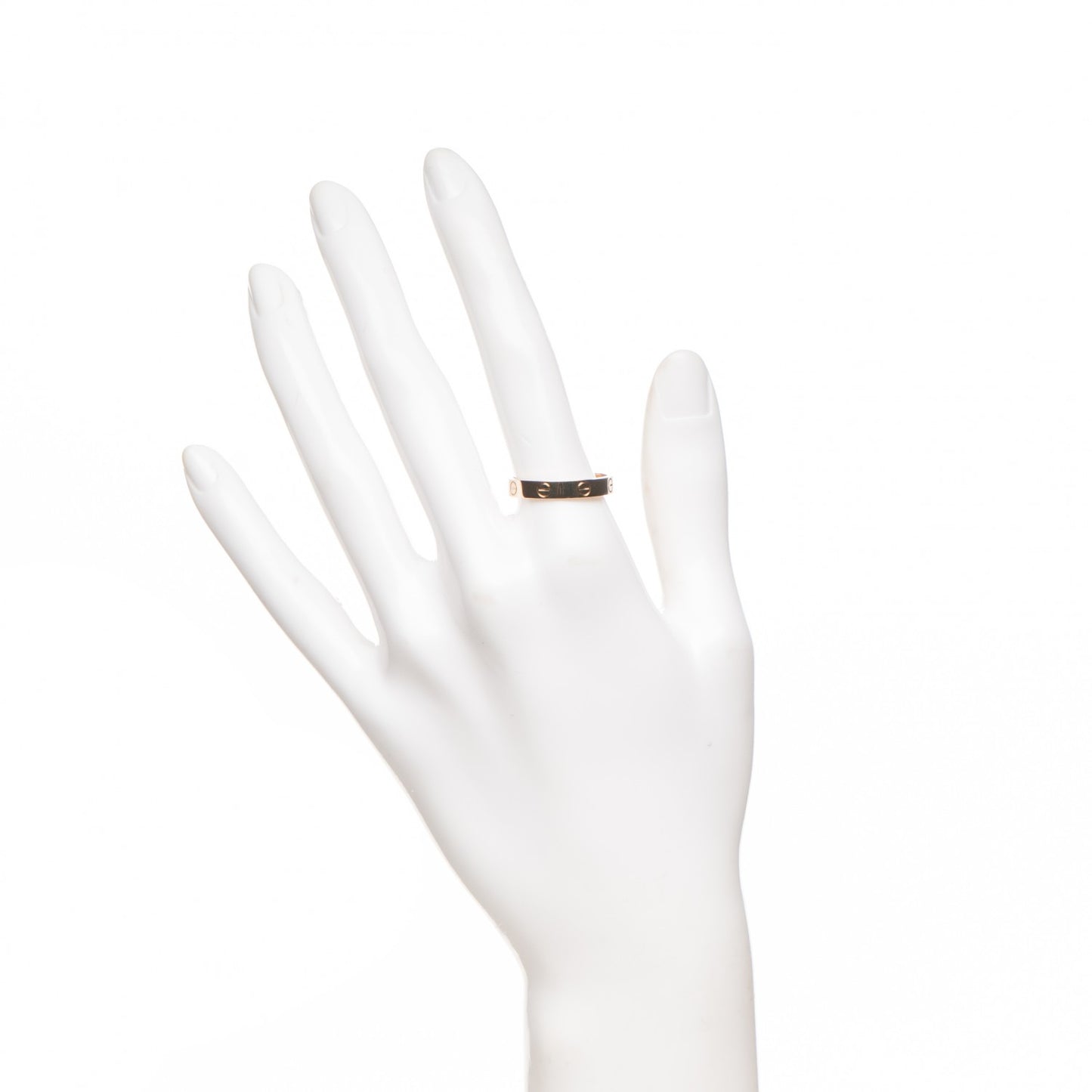 18K Yellow Gold 4mm LOVE Wedding Band Ring 59 9
