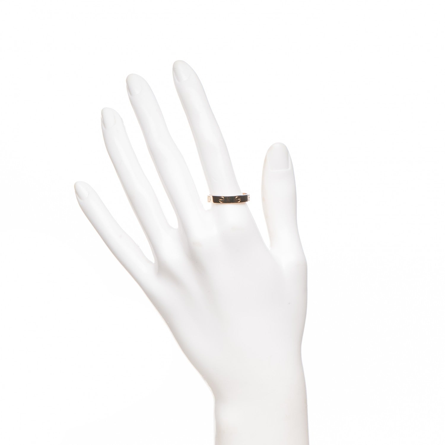 Cartier 18K Yellow Gold 4mm LOVE Wedding Band Ring 59 9 2 of 5