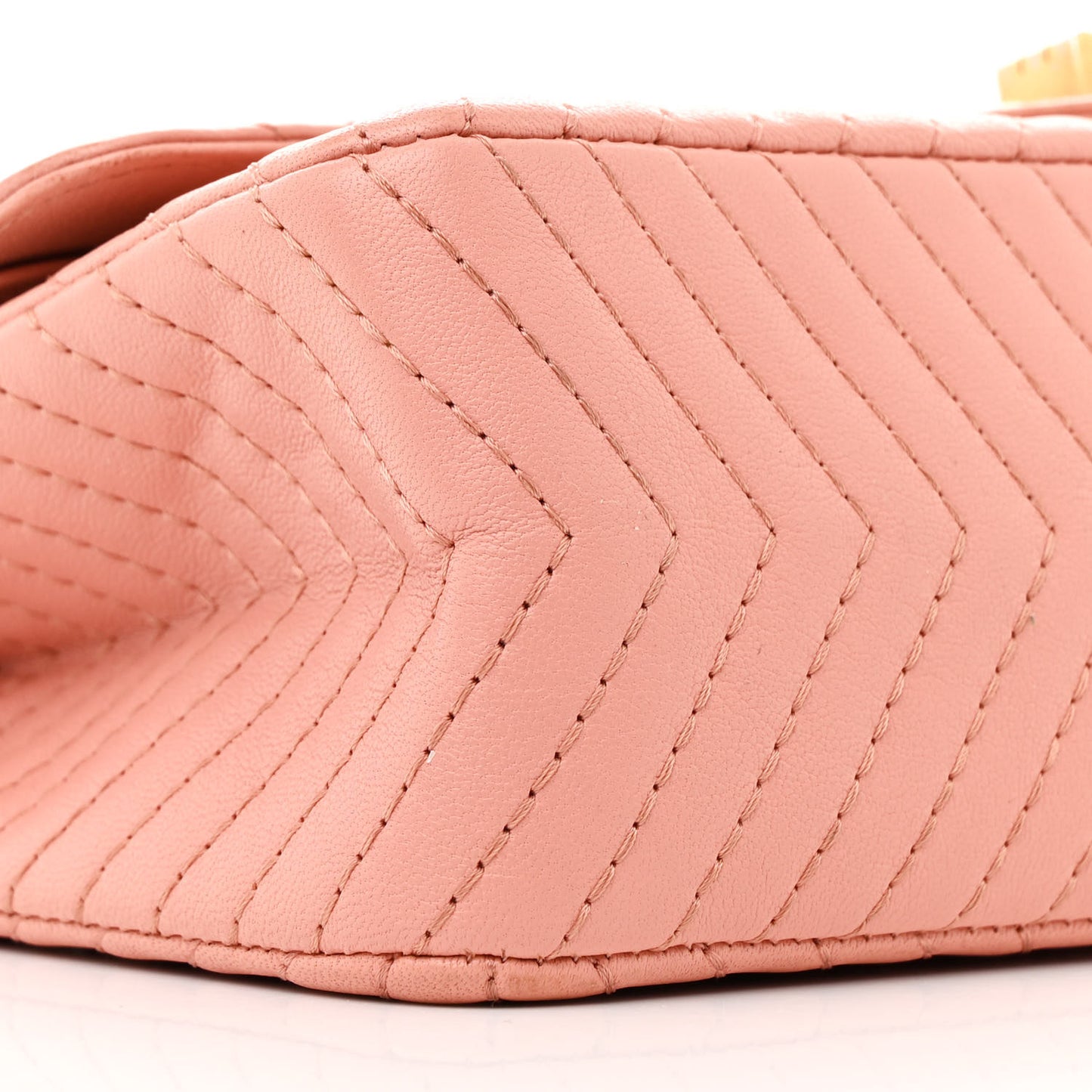 Sheepskin Chevron Quilted 2.55 Reissue 225 Flap Light Pink