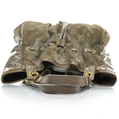 Louis Vuitton Suede Patent Monogram Irene 6 of 9