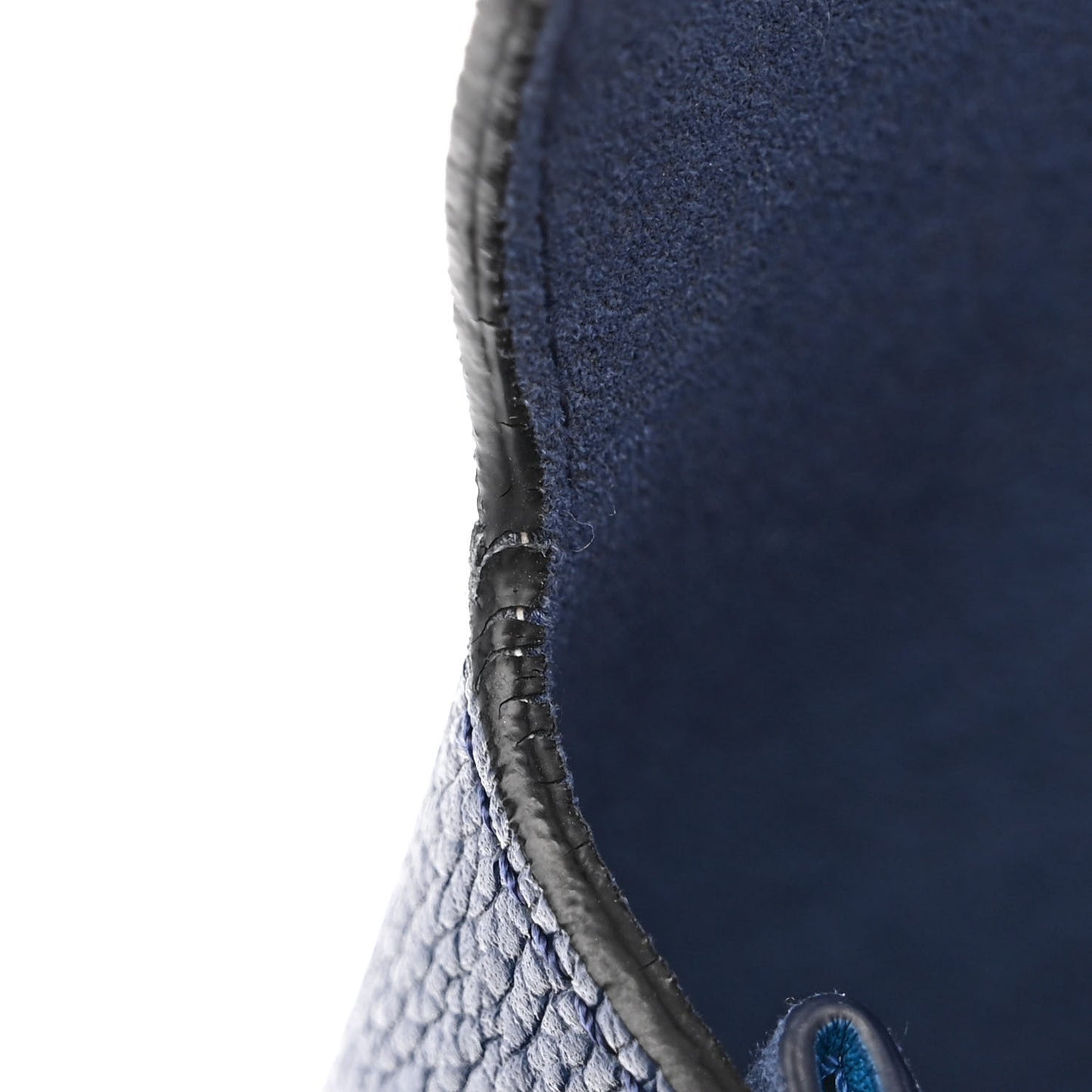 Grained Calfskin Medium Milla Tote Navy
