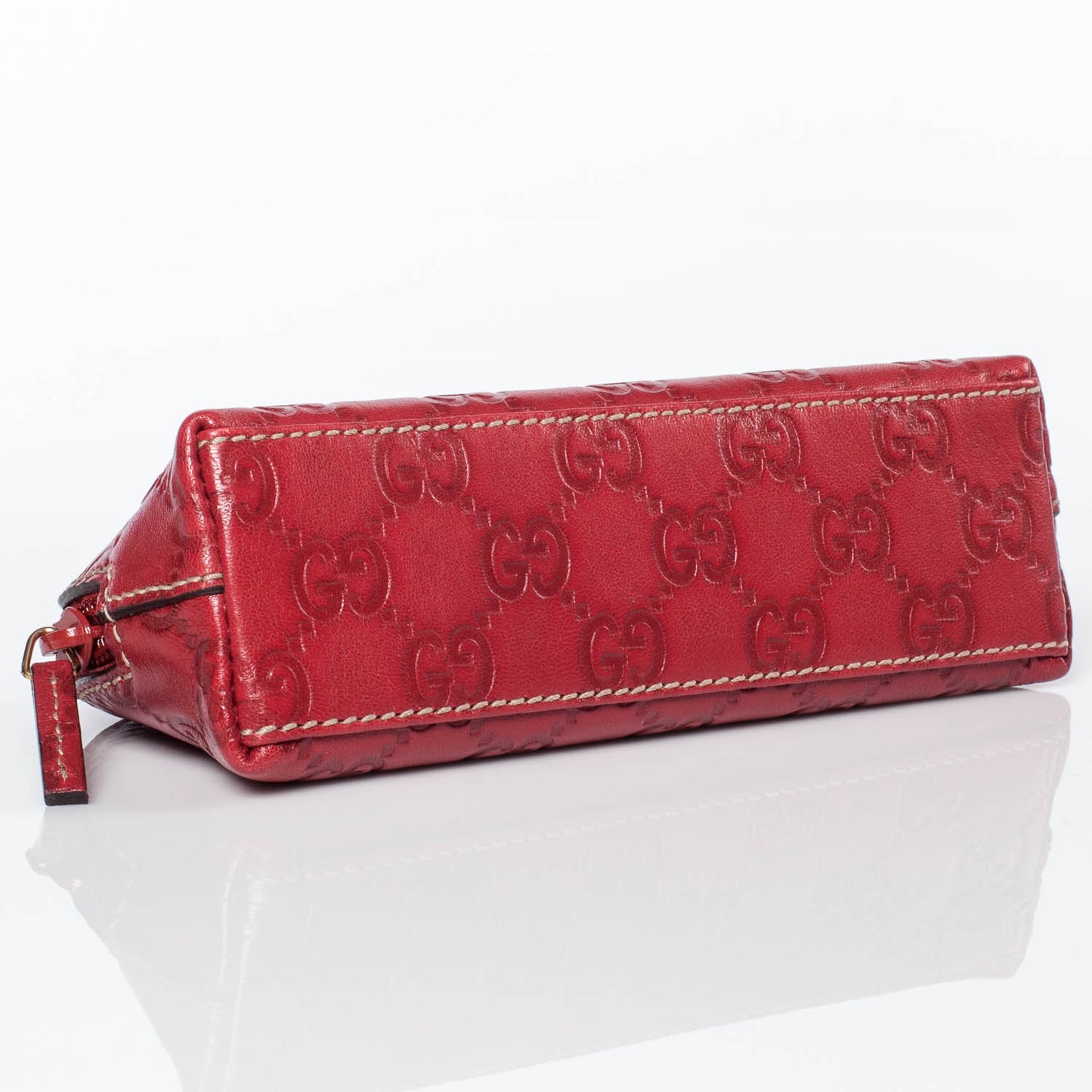 Guccissima Cosmetic Case Red