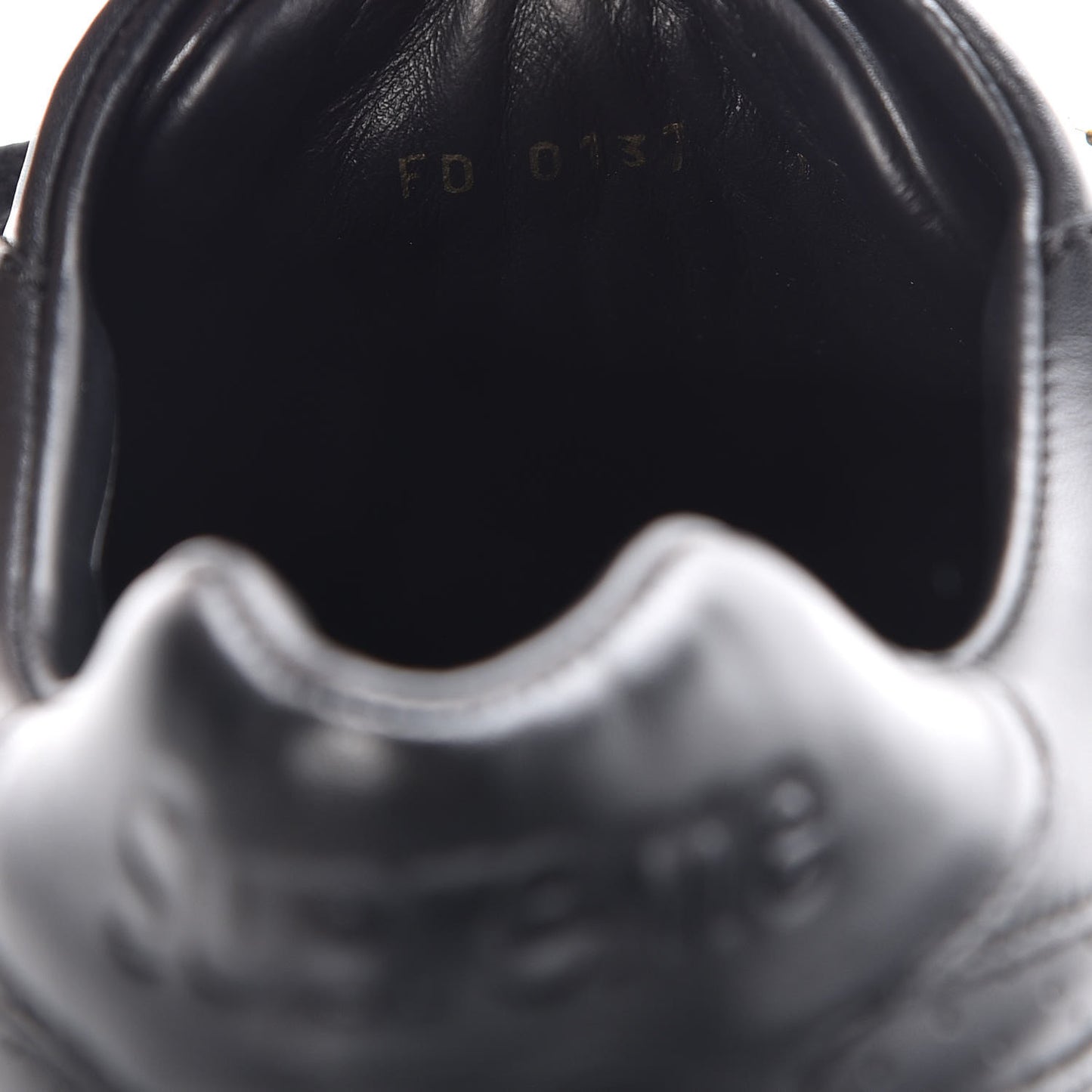X SUPREME Calfskin Run Away Sneakers 7.5 Black
