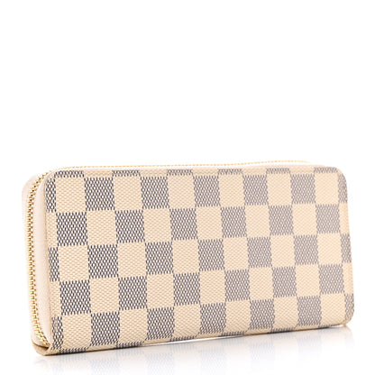 Louis Vuitton Damier Azur Clemence Wallet 3 of 9