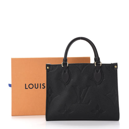 Louis Vuitton Empreinte Monogram Giant Onthego PM Black 12 of 12