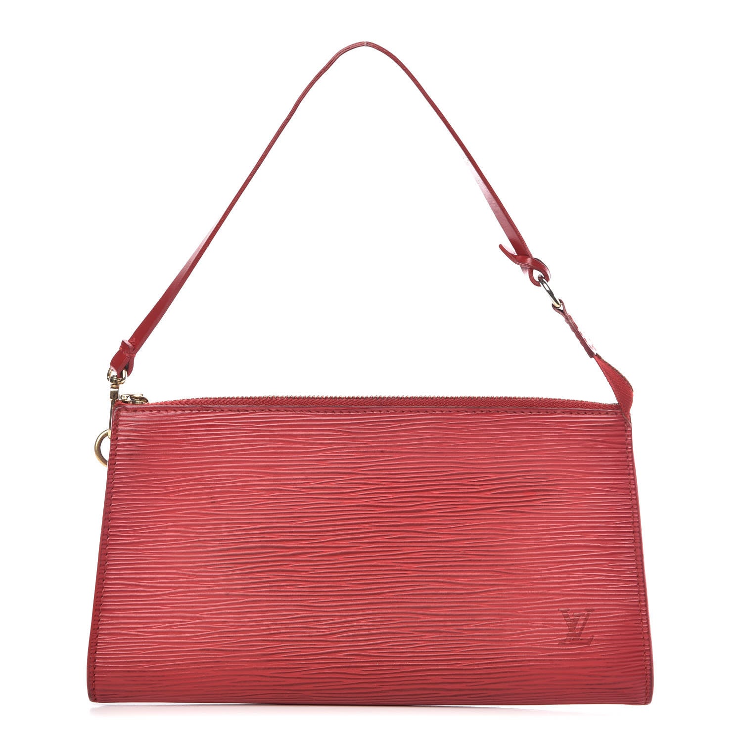 Louis Vuitton Epi Pochette Accessories 24 Rouge 1 of 10