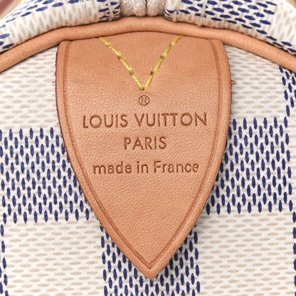 Louis Vuitton Damier Azur Speedy 25 6 of 9