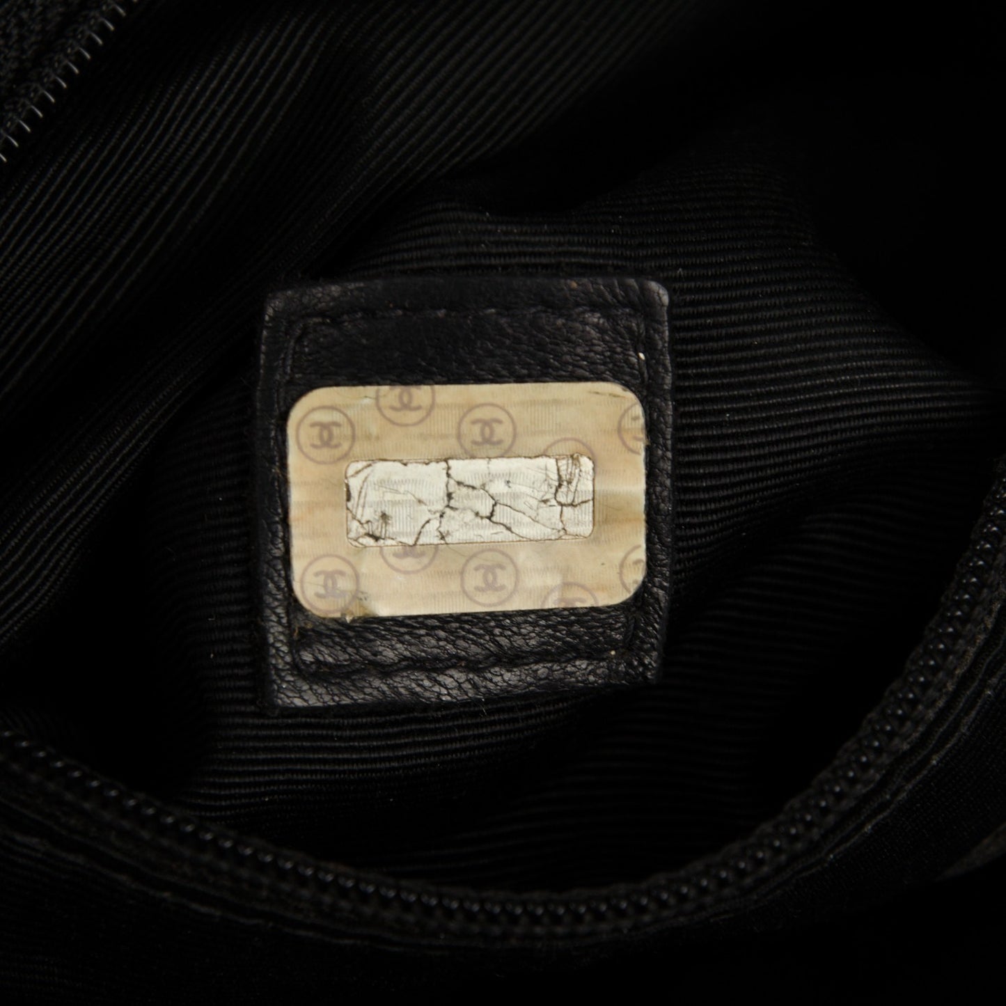 Lambskin CC Tote Black