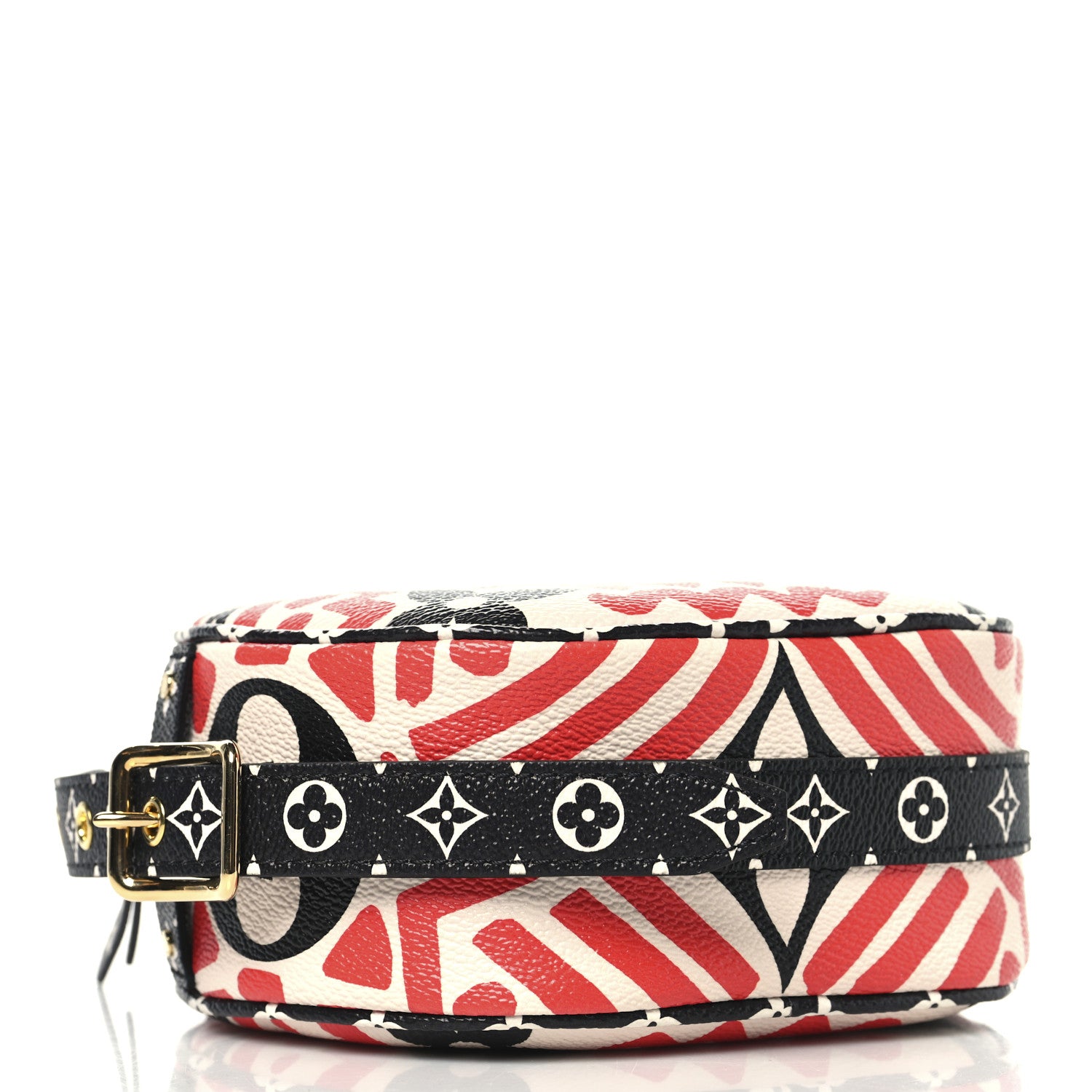 Louis Vuitton Monogram Giant Crafty Boite Chapeau Souple PM Creme Rouge Black 4 of 9